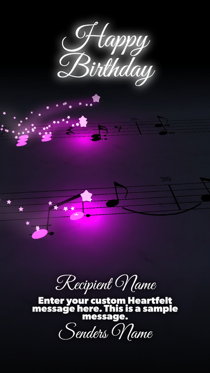 Signature Collection: Build a Video - Happy Birthday ($40.00)