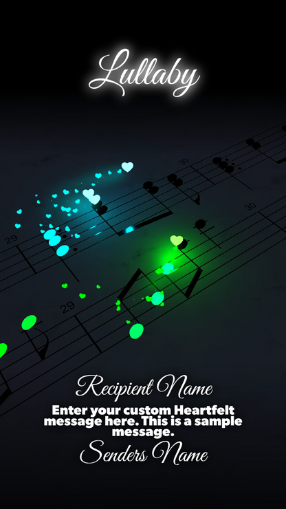 Signature Collection: Build a Video - Brahms Lullaby ($40.00)