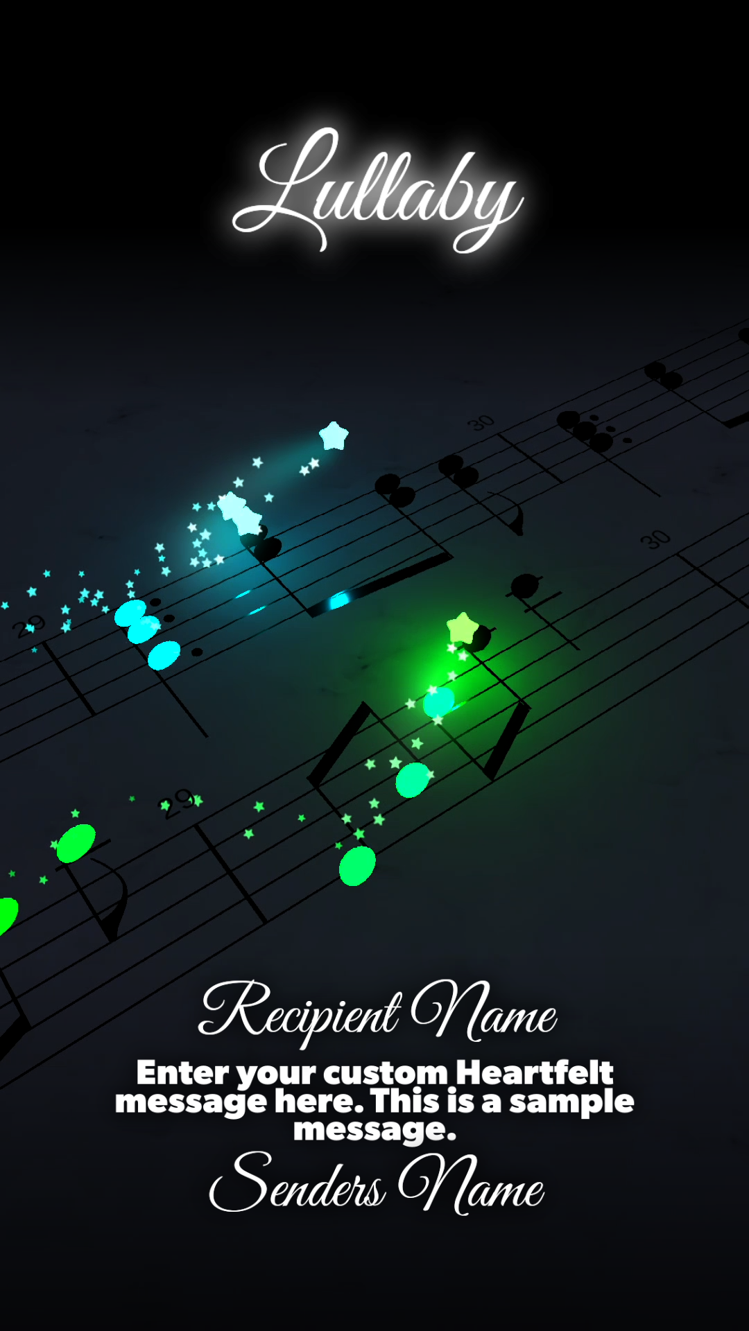 Signature Collection: Build a Video - Brahms Lullaby ($40.00)