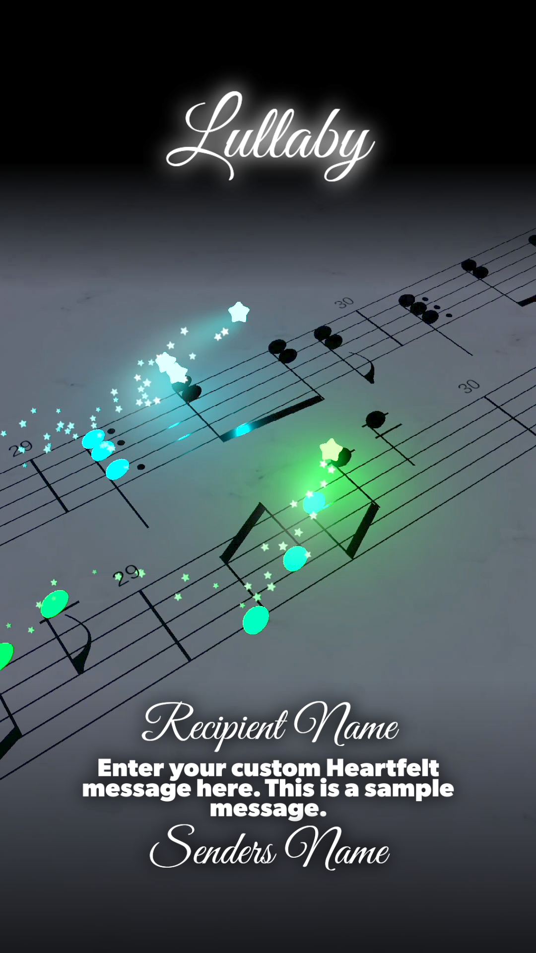 Signature Collection: Build a Video - Brahms Lullaby ($40.00)