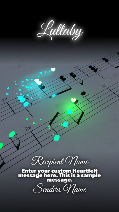 Signature Collection: Build a Video - Brahms Lullaby ($40.00)