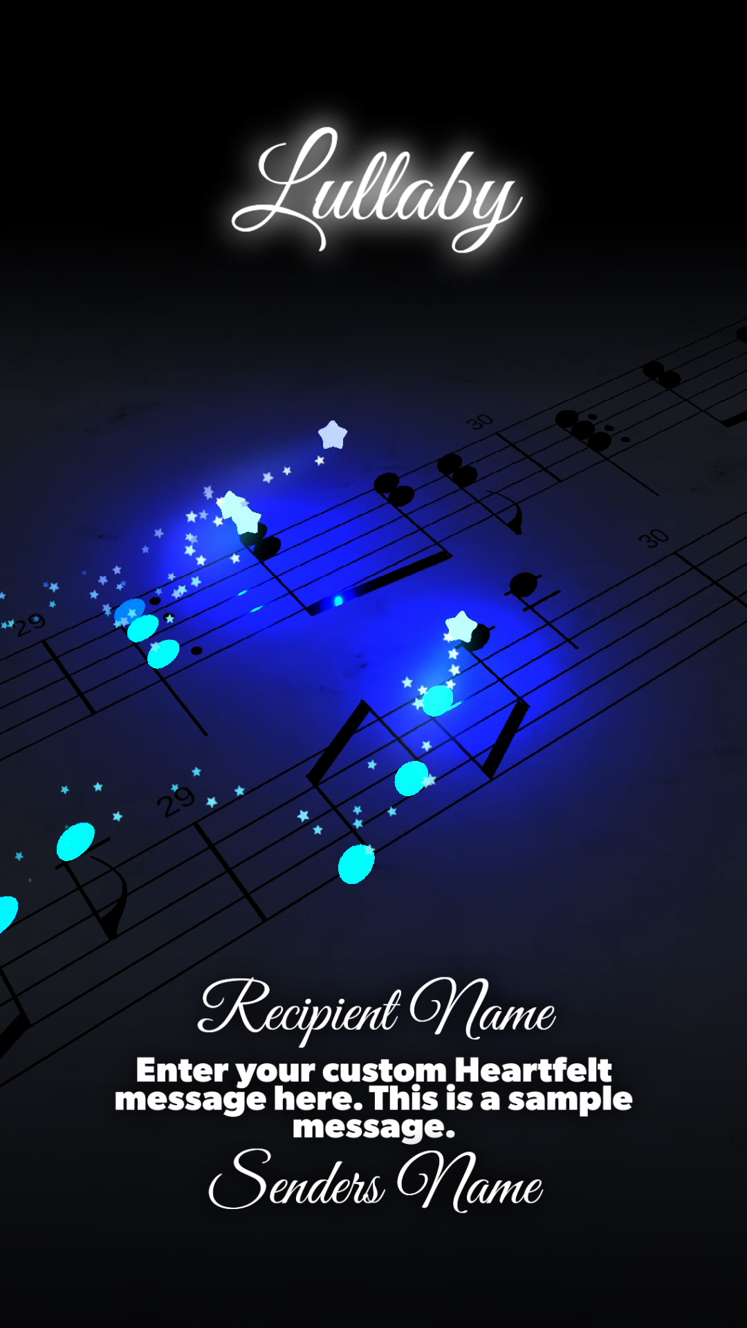 Signature Collection: Build a Video - Brahms Lullaby ($40.00)