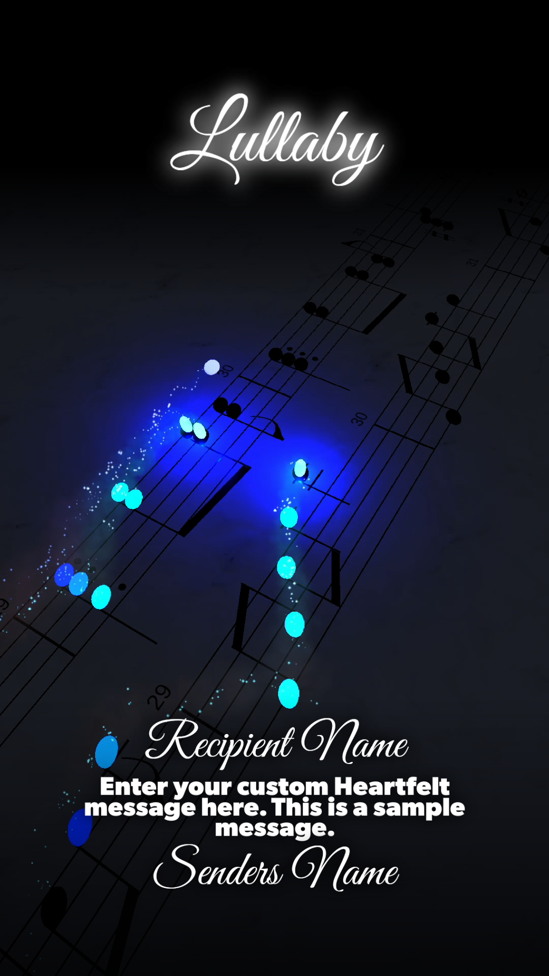 Signature Collection: Build a Video - Brahms Lullaby ($40.00)
