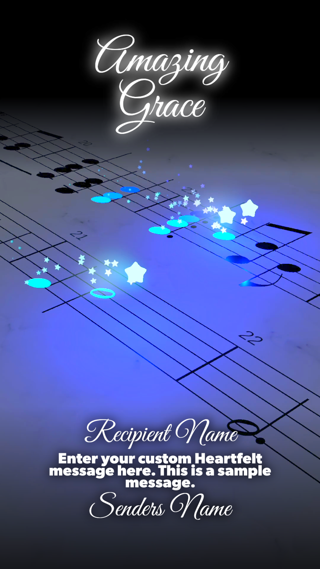 Signature Collection: Build a Video - Amazing Grace ($40.00)