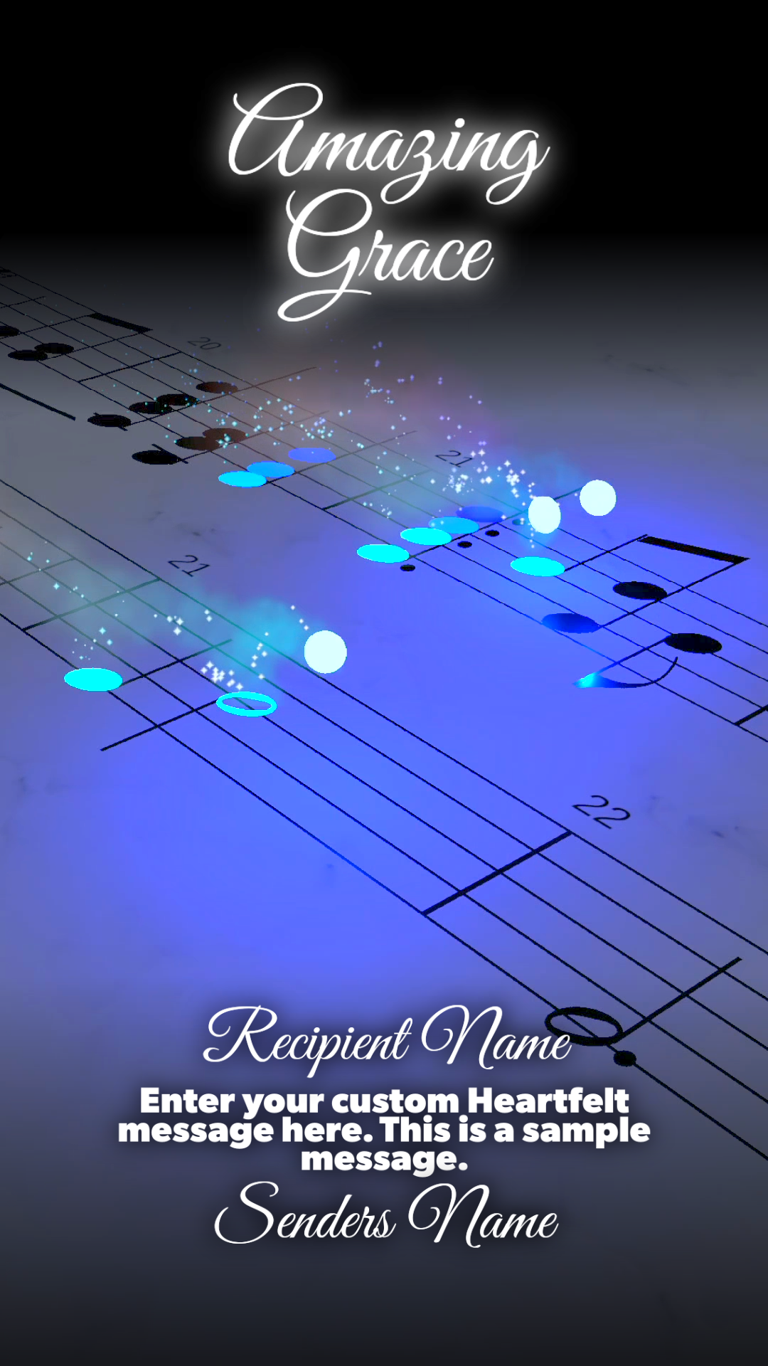 Signature Collection: Build a Video - Amazing Grace ($40.00)