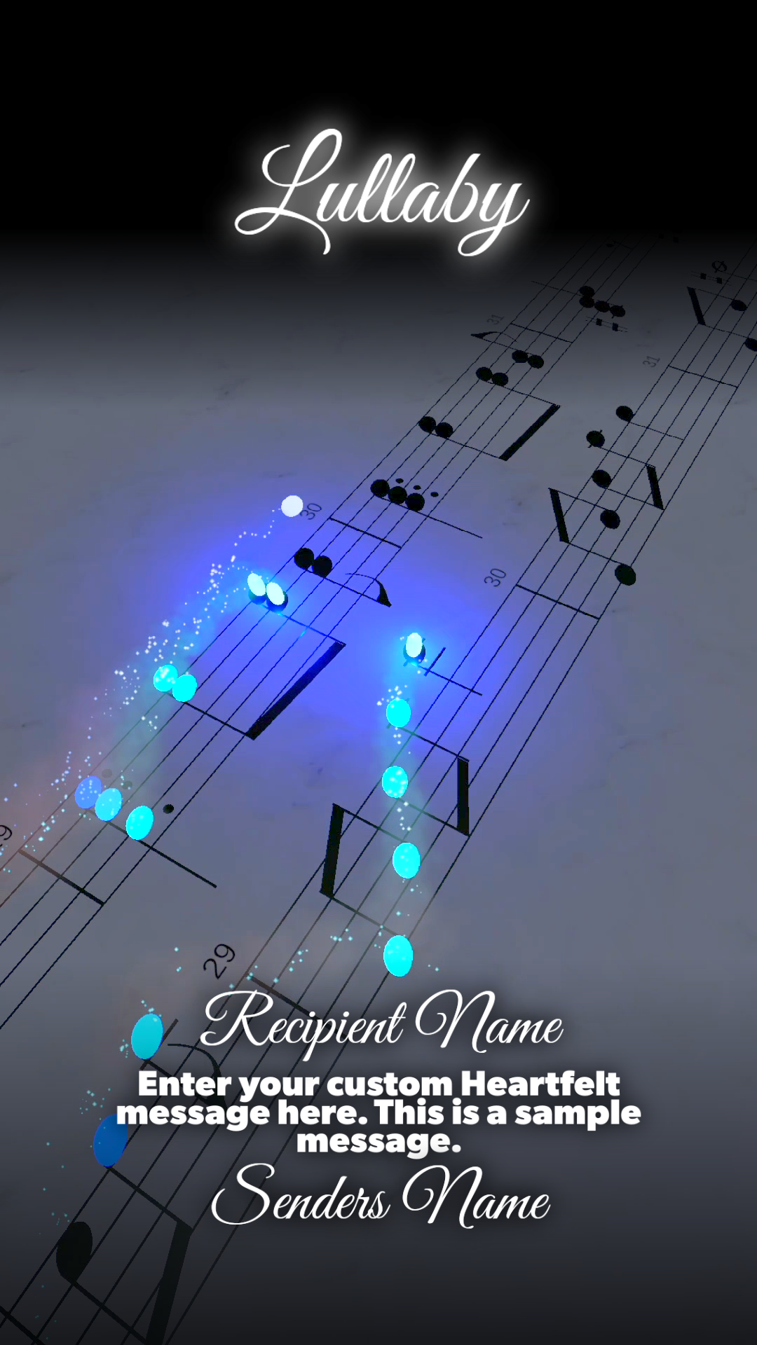 Signature Collection: Build a Video - Brahms Lullaby ($40.00)