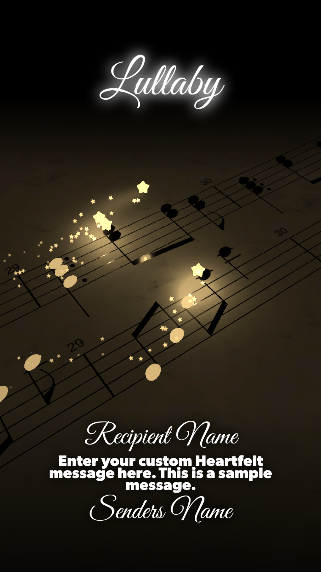 Signature Collection: Build a Video - Brahms Lullaby ($40.00)