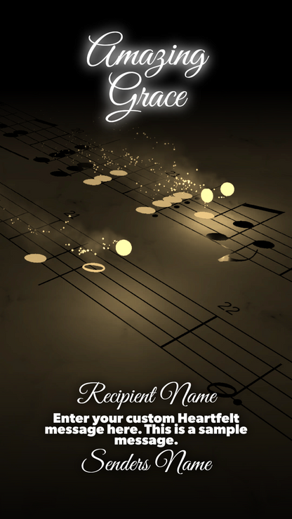 Signature Collection: Build a Video - Amazing Grace ($40.00)