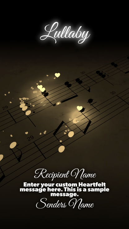 Signature Collection: Build a Video - Brahms Lullaby ($40.00)