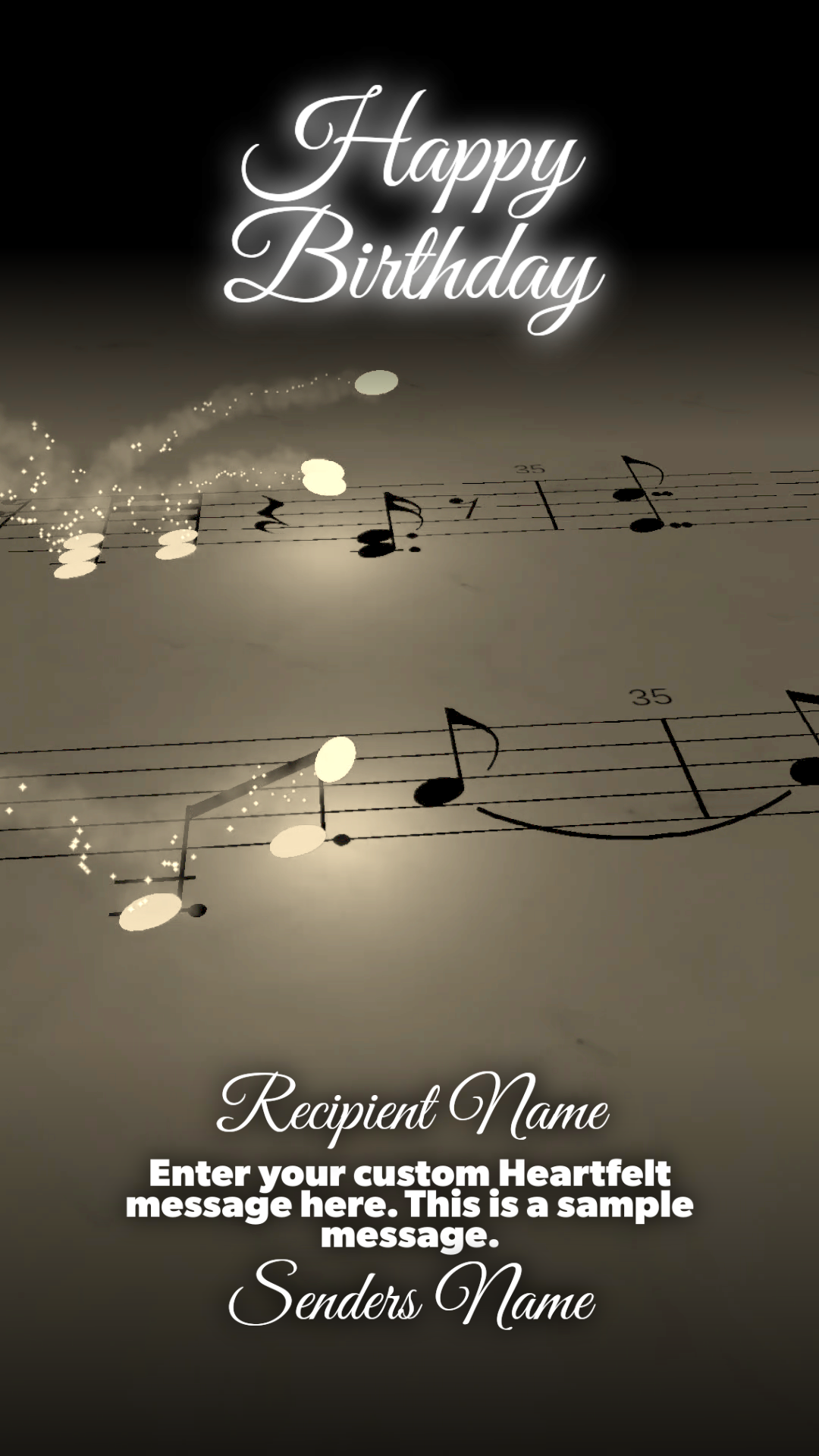 Signature Collection: Build a Video - Happy Birthday ($40.00)