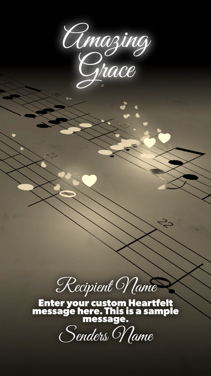 Signature Collection: Build a Video - Amazing Grace ($40.00)