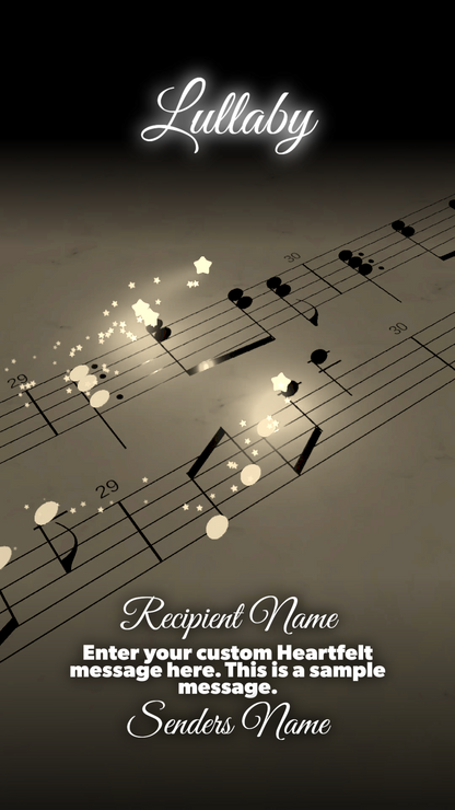 Signature Collection: Build a Video - Brahms Lullaby ($40.00)