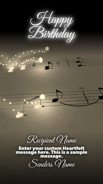 Signature Collection: Build a Video - Happy Birthday ($40.00)
