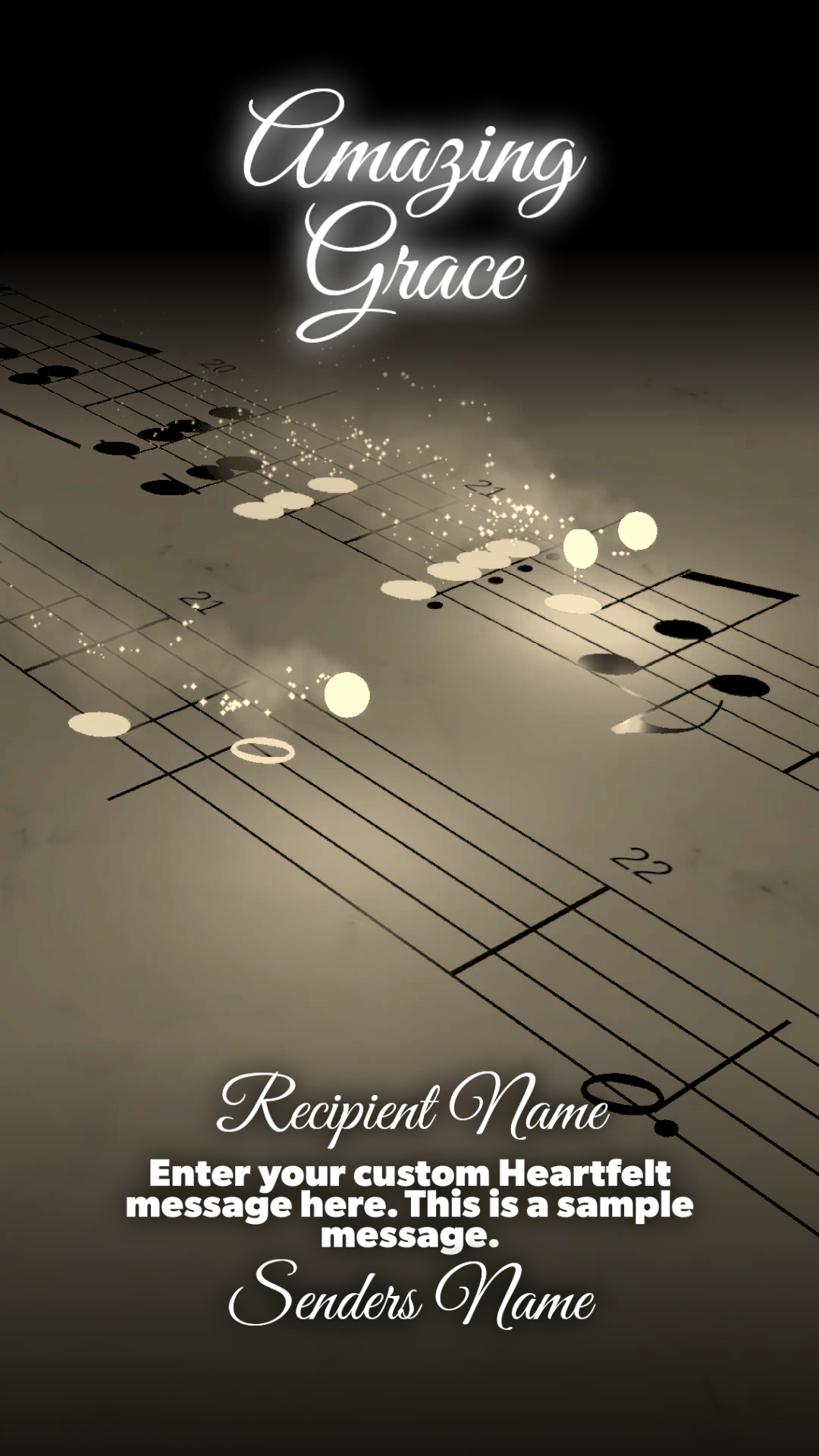 Signature Collection: Build a Video - Amazing Grace ($40.00)
