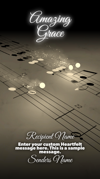 Signature Collection: Build a Video - Amazing Grace ($40.00)