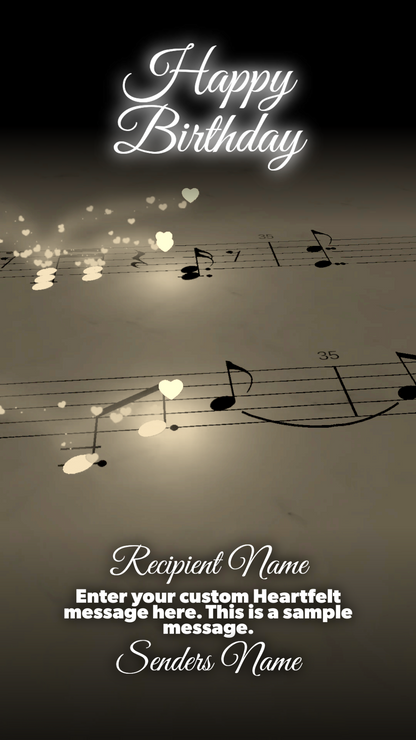 Signature Collection: Build a Video - Happy Birthday ($40.00)