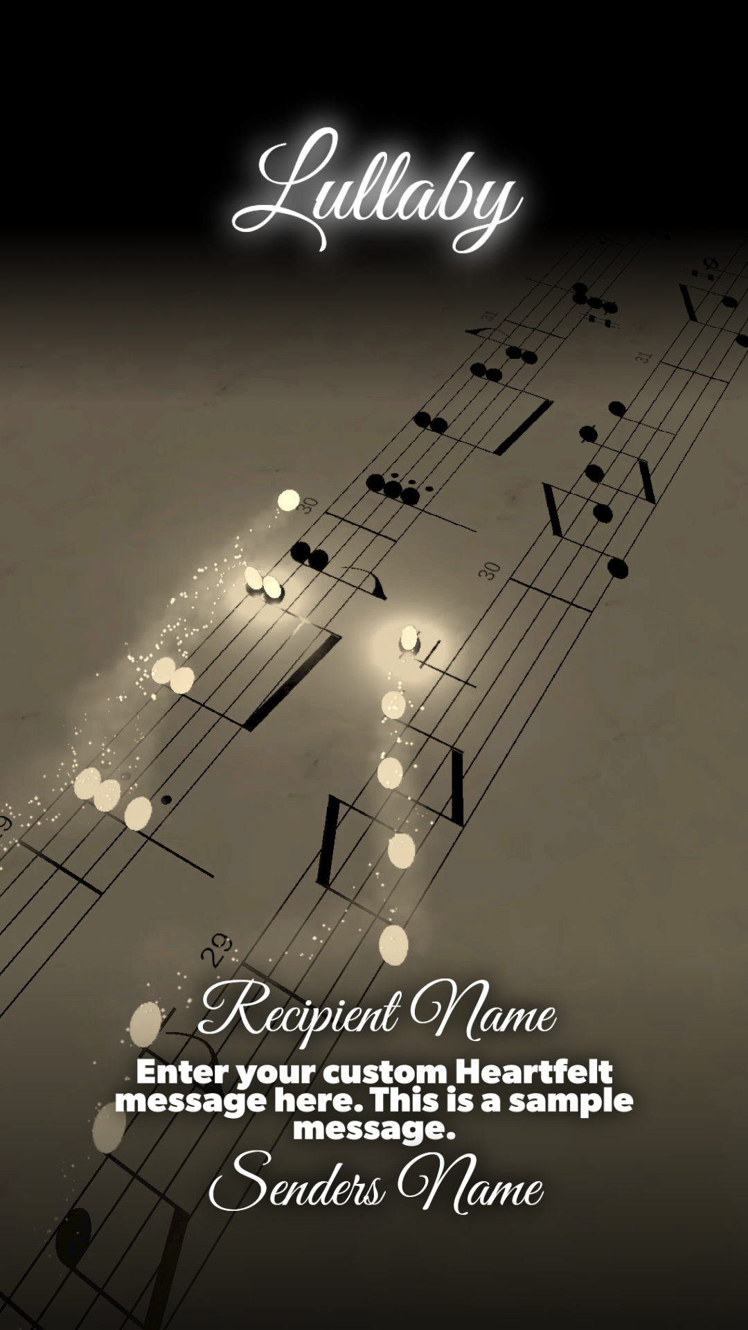 Signature Collection: Build a Video - Brahms Lullaby ($40.00)