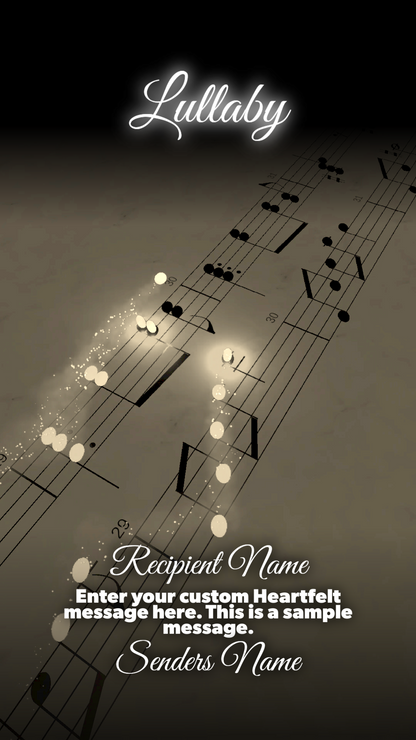 Signature Collection: Build a Video - Brahms Lullaby ($40.00)