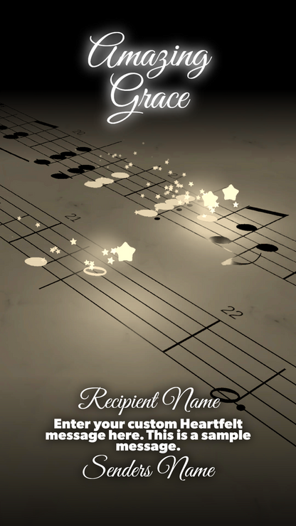 Signature Collection: Build a Video - Amazing Grace ($40.00)
